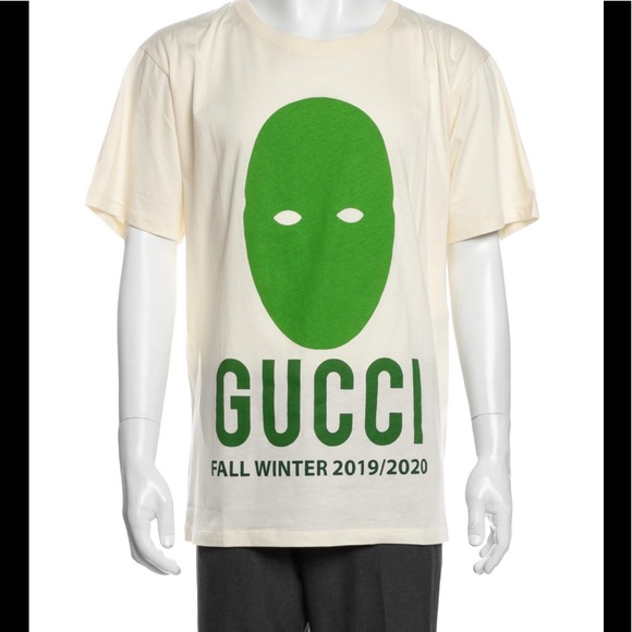 Gucci mask print logo Tee. NWT